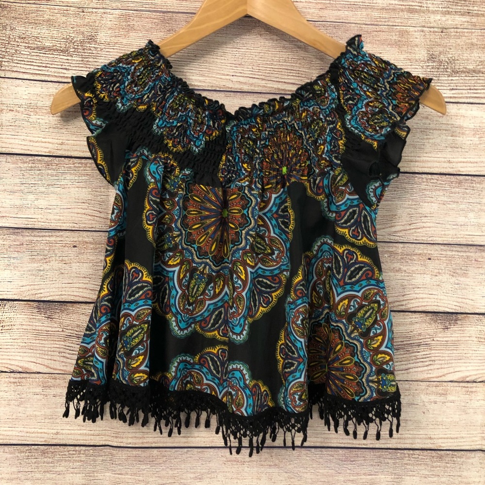♥️Band of Gypsies Crop Top - Picture 1 of 4